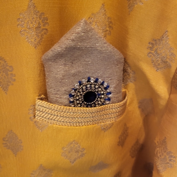 Men's Indian Tunic Sherwani Set - Picture 12 of 12